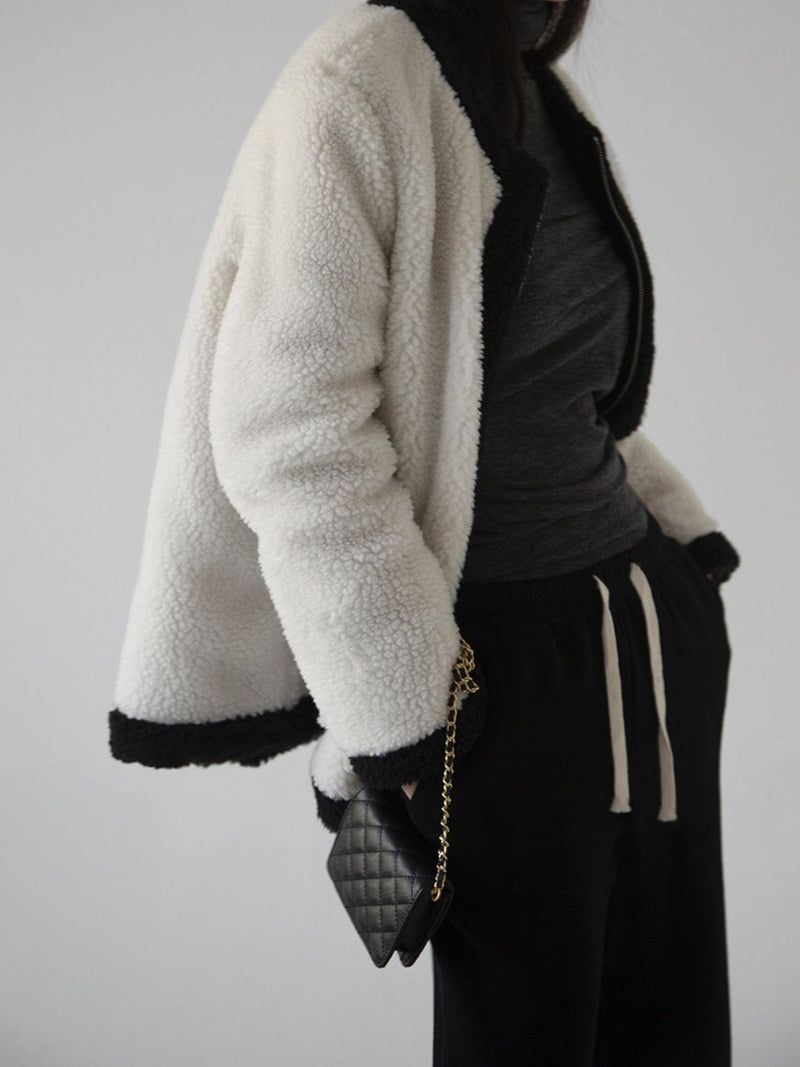 BOUCLE ZIP JACKET