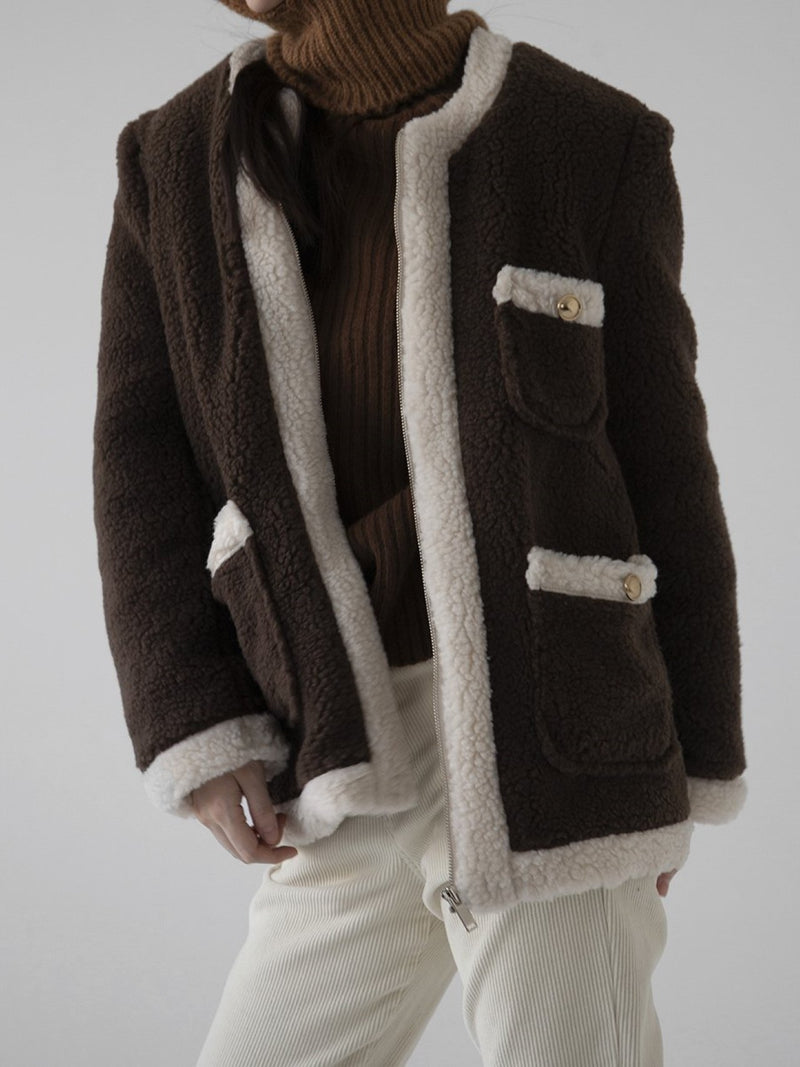 BOUCLE ZIP JACKET