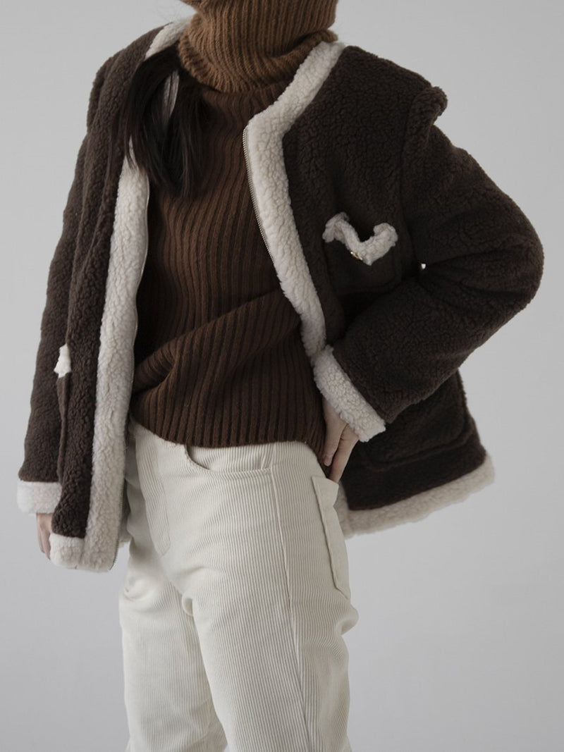 BOUCLE ZIP JACKET