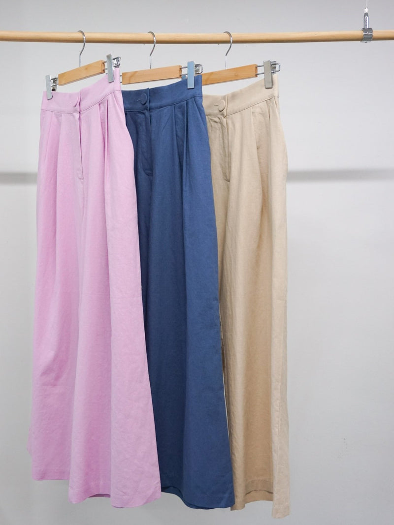 BUTTON LONG PANTS