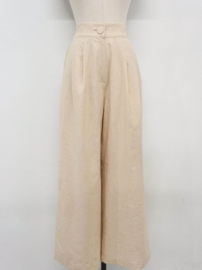 BUTTON LONG PANTS