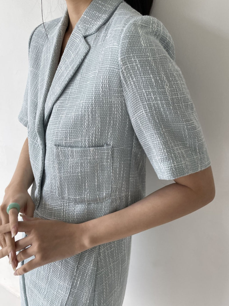 BUTTON STRUCTURED JACKET