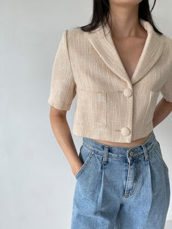 BUTTON STRUCTURED JACKET