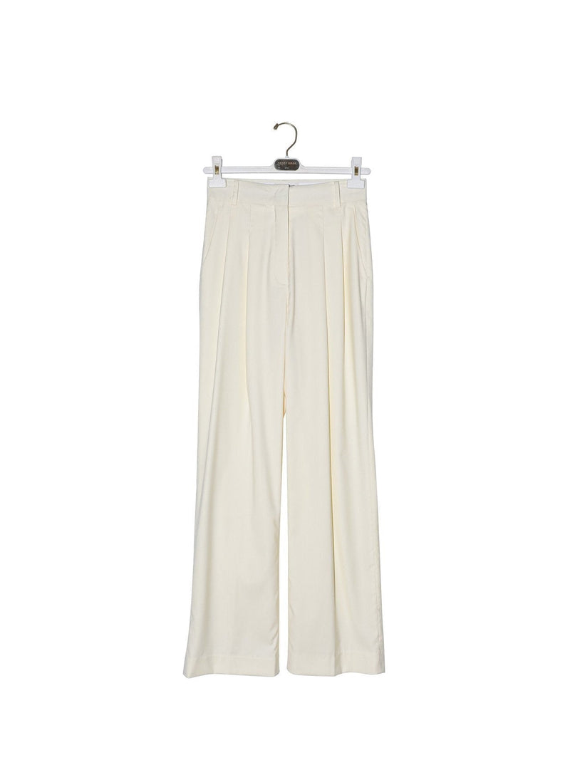 CANDY POP PIN TUCK WIDE TROUSERS