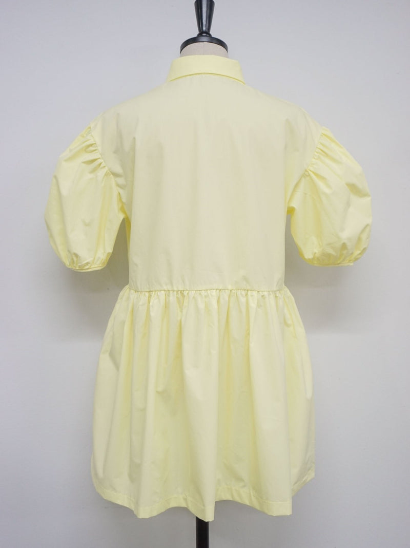 CECILE BALLOON SLEEVE COTTON SHIRT