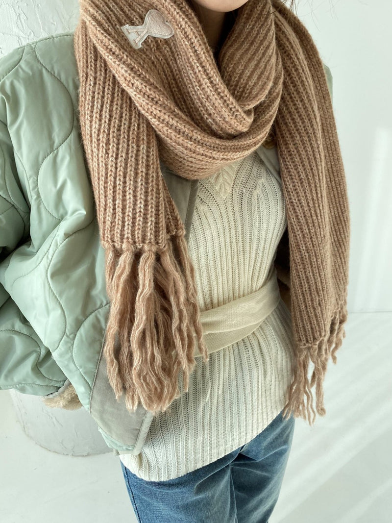 CHUNKY WOOLEN SCARF