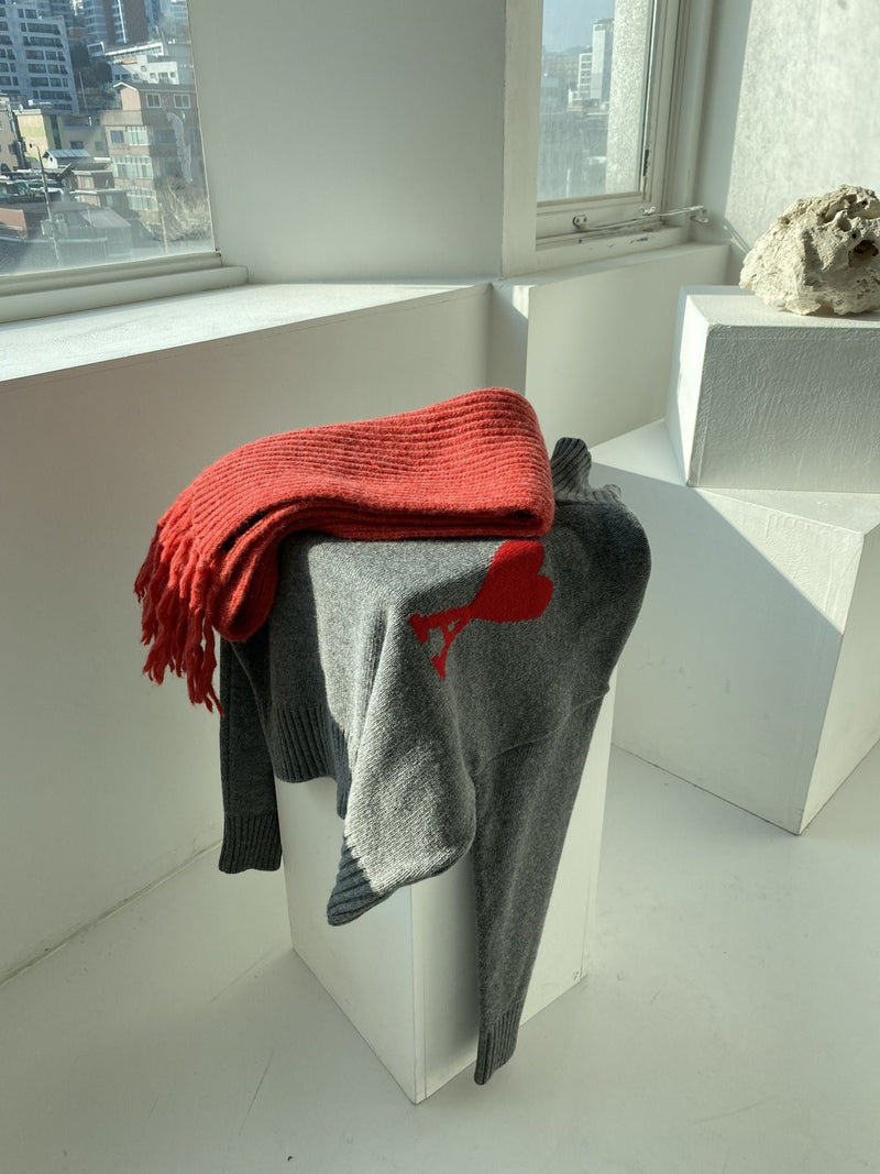 CHUNKY WOOLEN SCARF