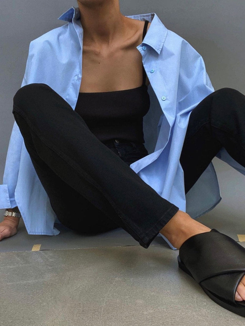 CLASSIC COTTON BLOUSE