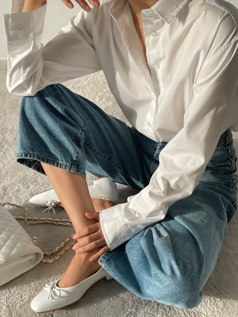 CLASSIC COTTON BLOUSE