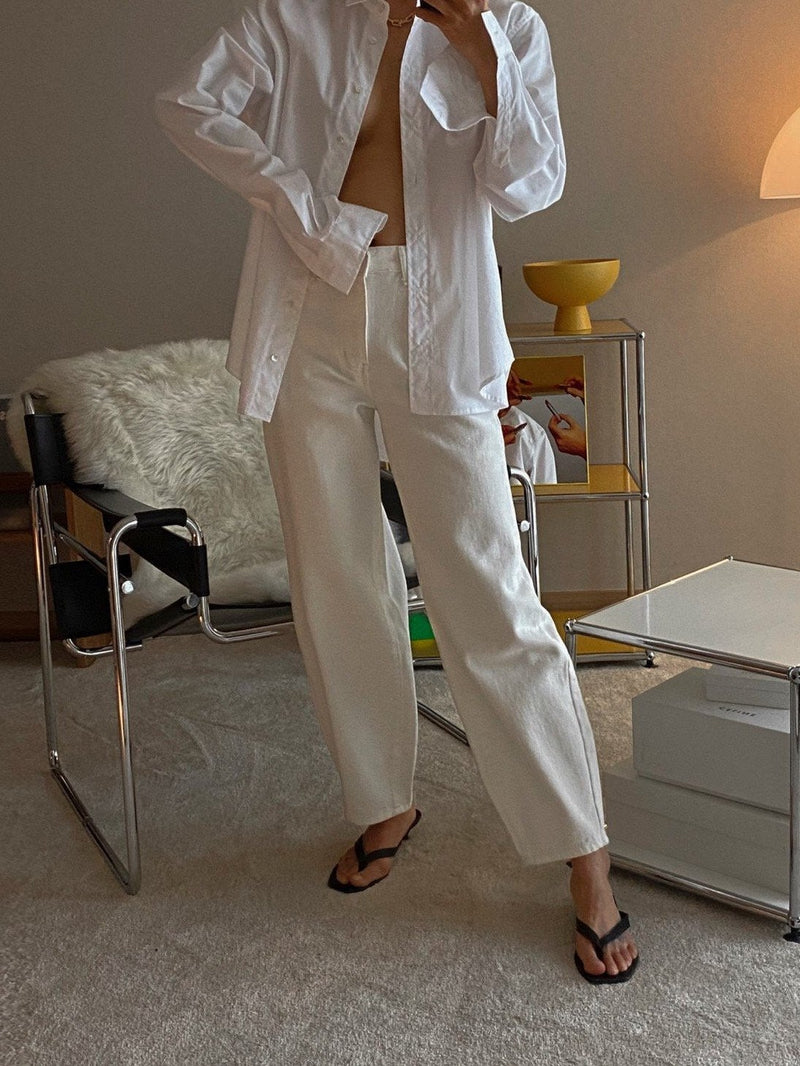 CLASSIC COTTON BLOUSE