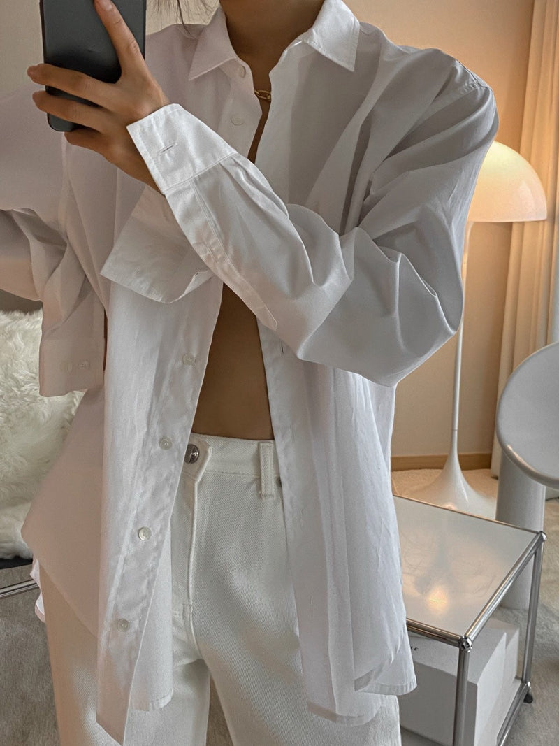 CLASSIC COTTON BLOUSE