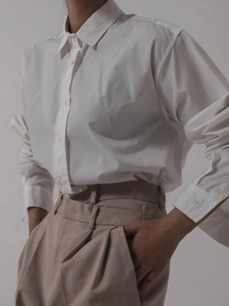 CLASSIC COTTON BLOUSE