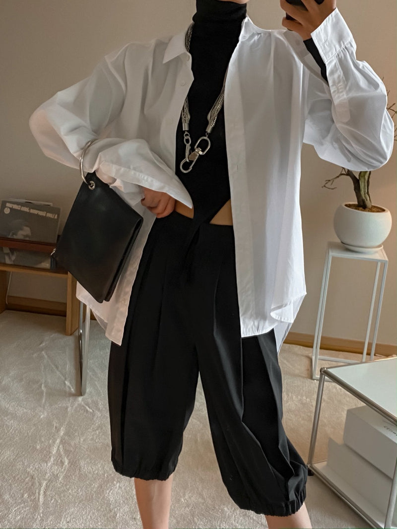 CLASSIC COTTON BLOUSE
