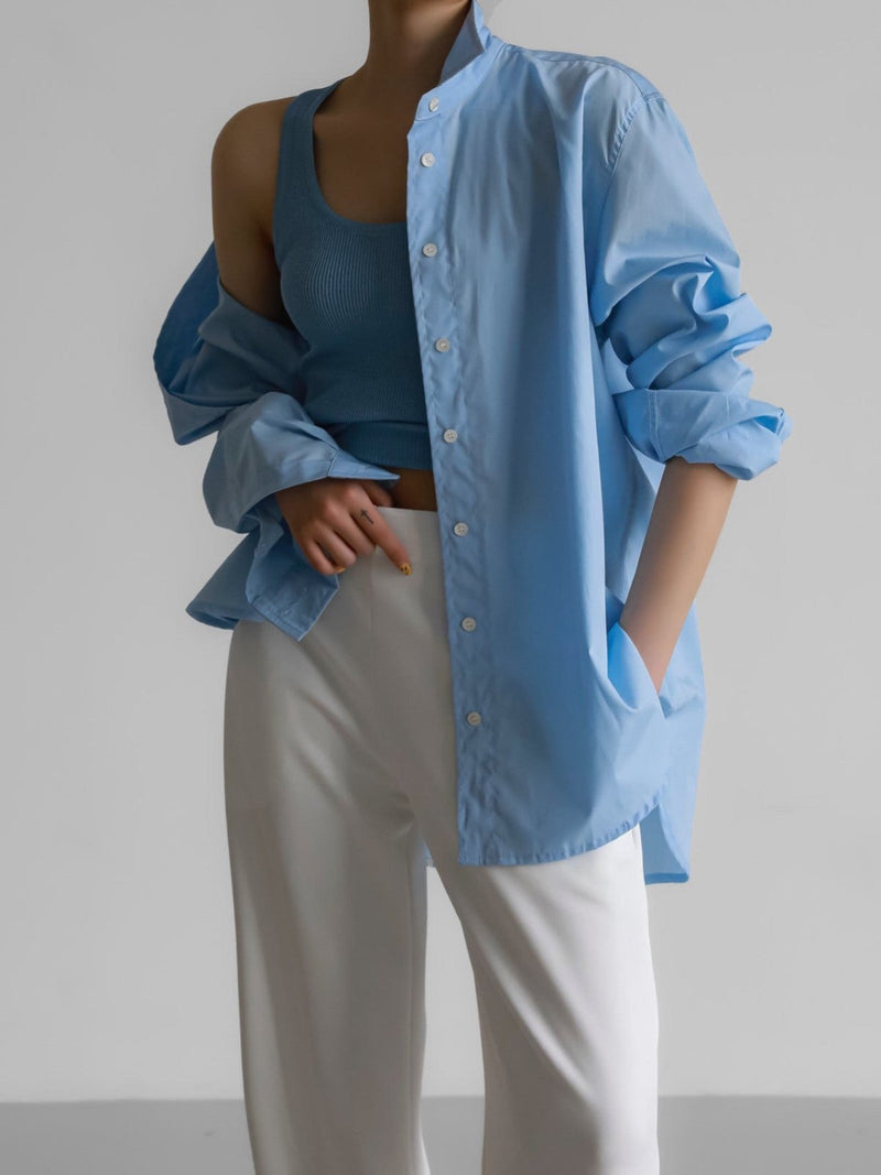CLASSIC COTTON BLOUSE
