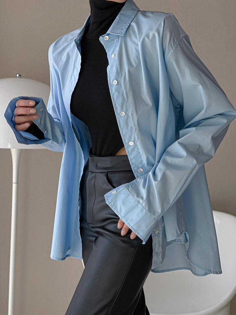 CLASSIC COTTON BLOUSE