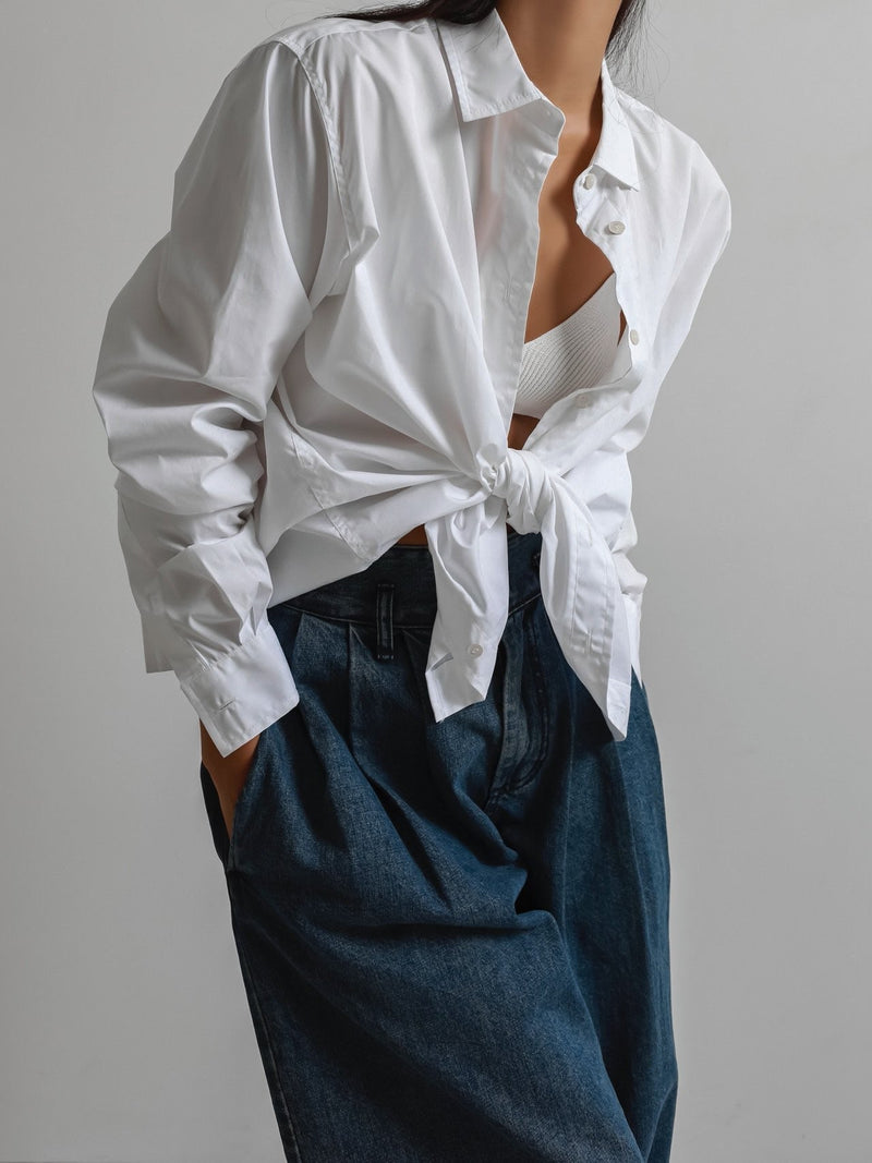 CLASSIC COTTON BLOUSE