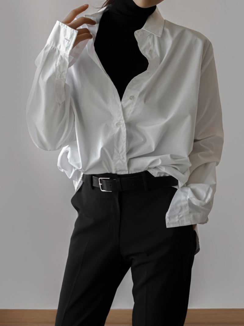 CLASSIC COTTON BLOUSE