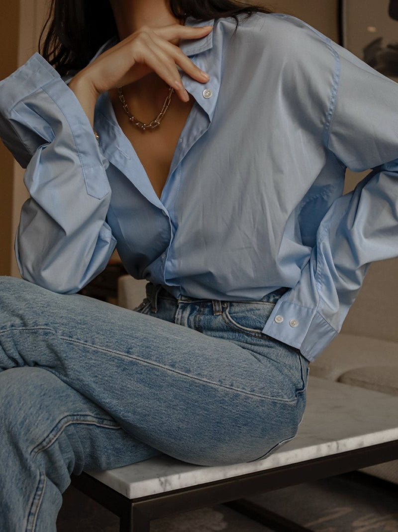 CLASSIC COTTON BLOUSE