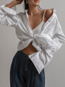 CLASSIC COTTON BLOUSE