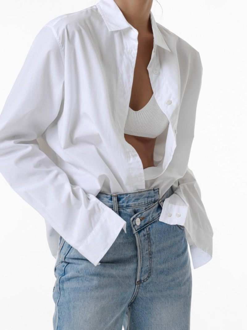 CLASSIC COTTON BLOUSE