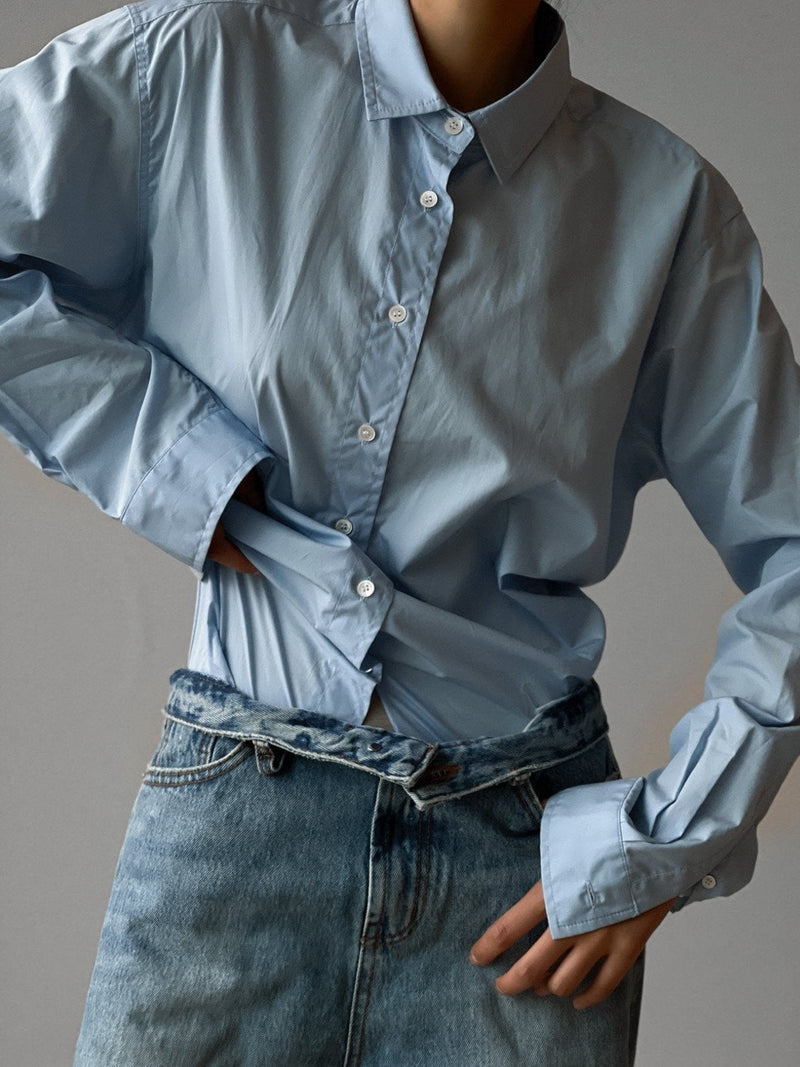 CLASSIC COTTON BLOUSE