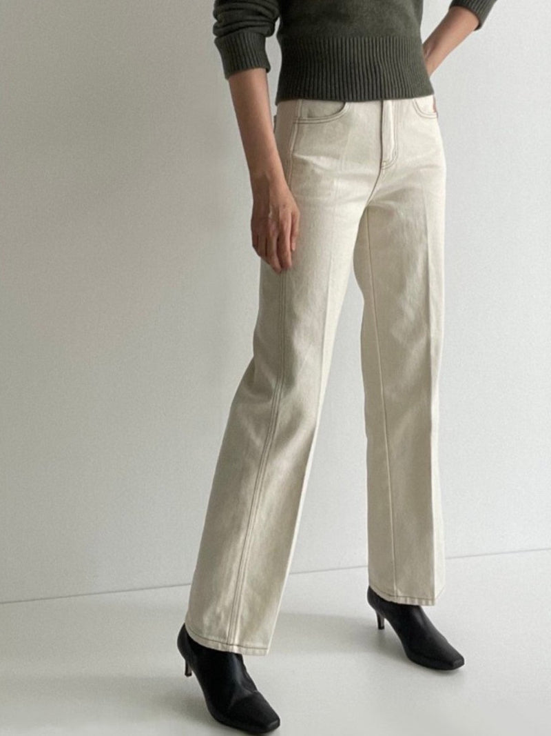 CLASSIC DENIM TROUSERS