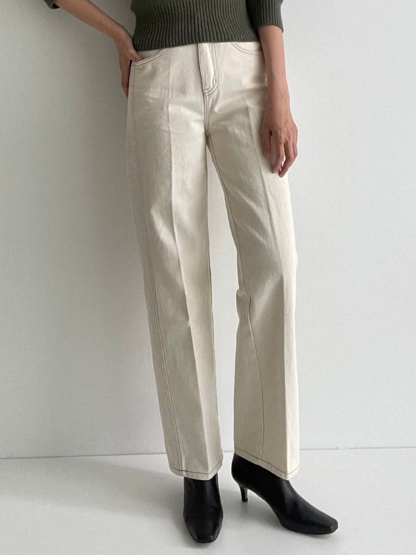 CLASSIC DENIM TROUSERS