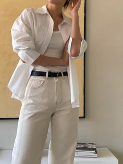 CLASSIC DENIM TROUSERS