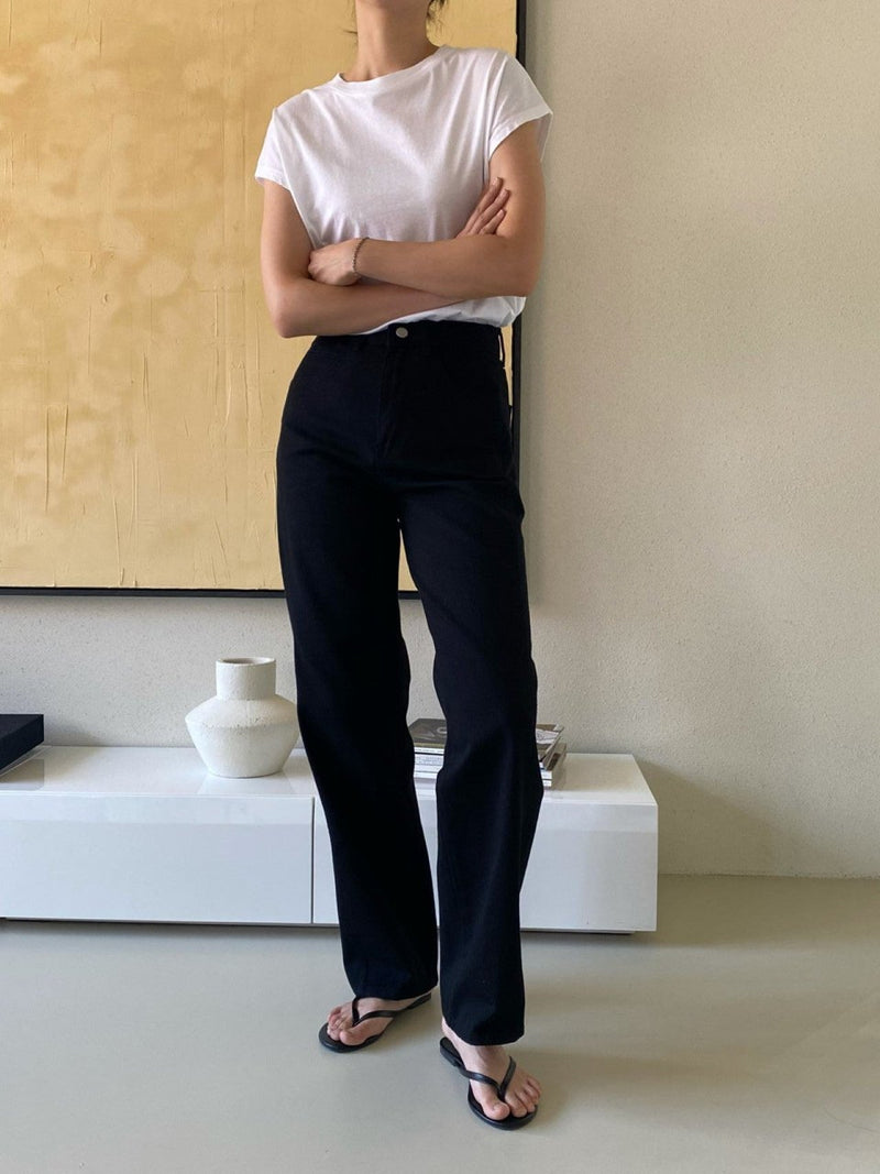 CLASSIC DENIM TROUSERS