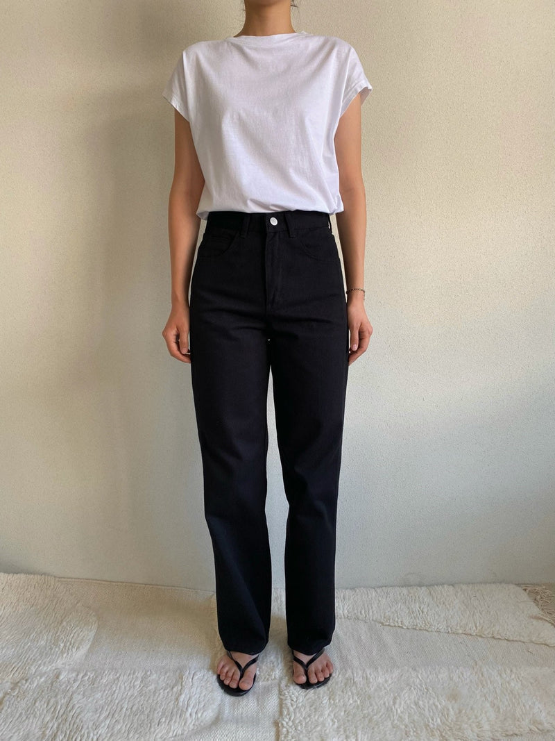CLASSIC DENIM TROUSERS