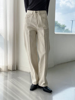 CLASSIC DENIM TROUSERS