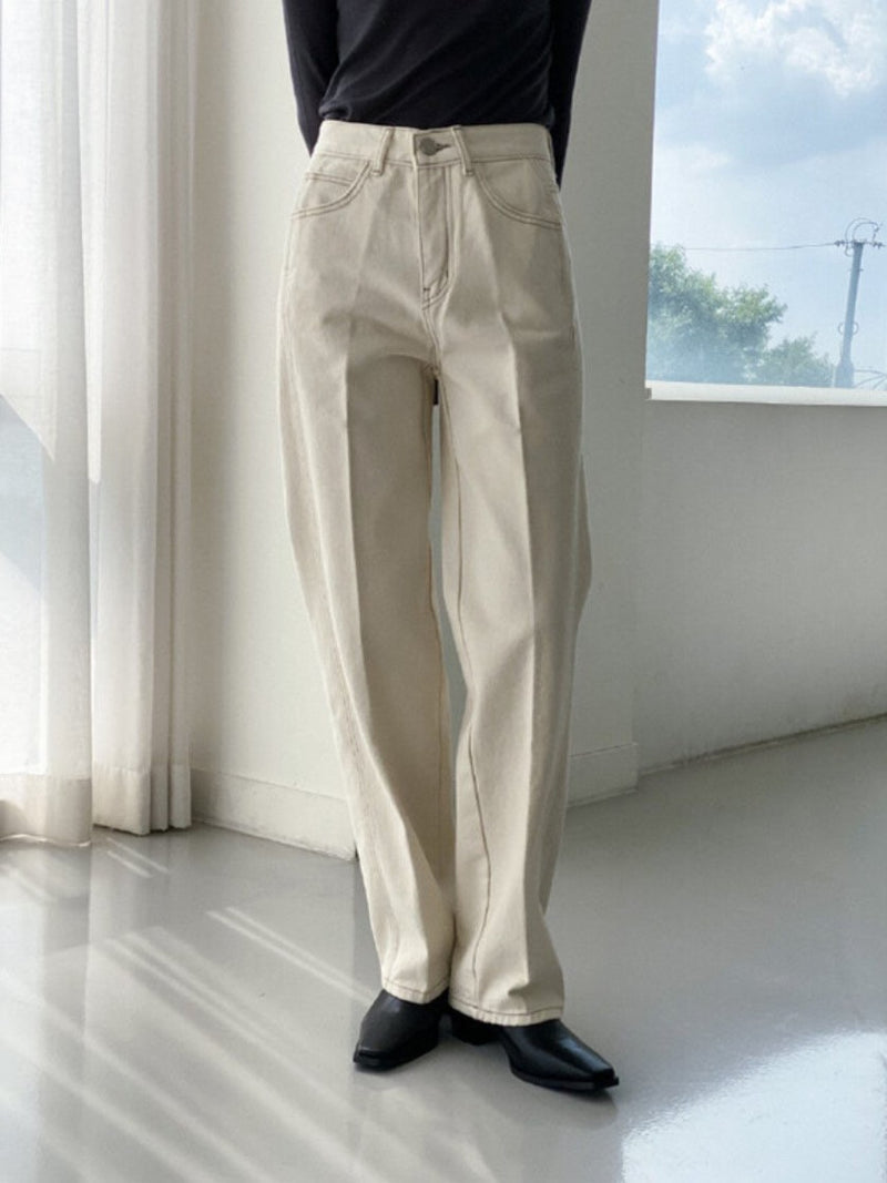 CLASSIC DENIM TROUSERS