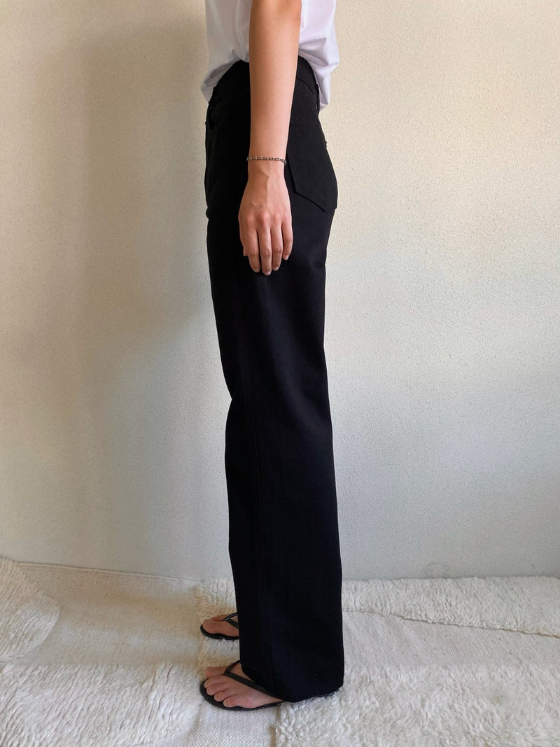 CLASSIC DENIM TROUSERS