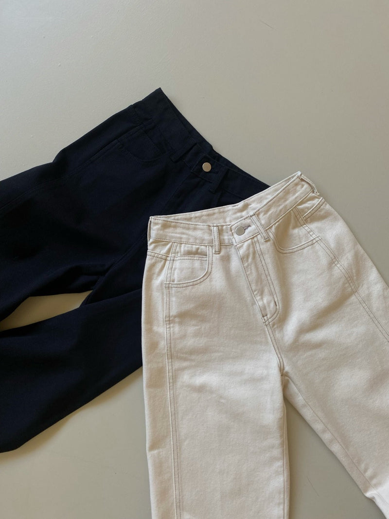 CLASSIC DENIM TROUSERS