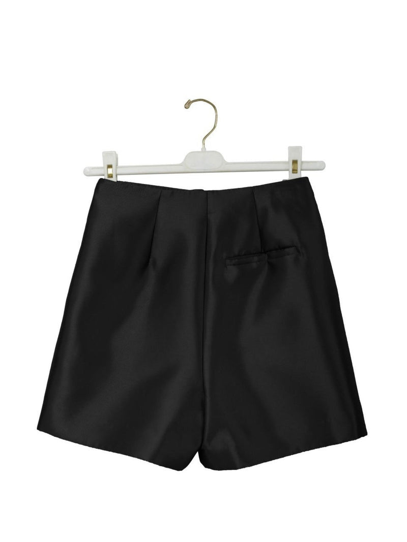 CLASSIC HIGH WAISTED SATIN SHORTS