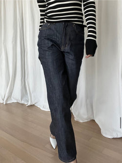 CLASSIC INDIGO DENIM JEANS
