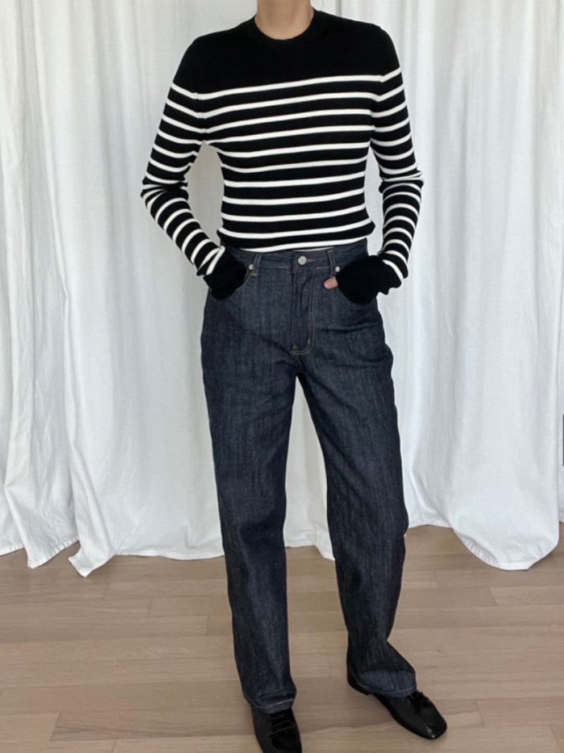 CLASSIC INDIGO DENIM JEANS