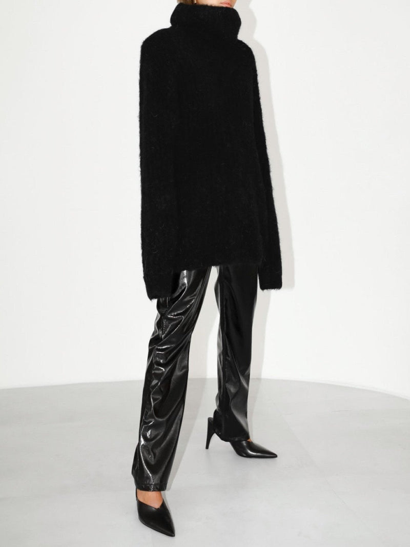 CLASSIC PATENT LEATHER TROUSERS