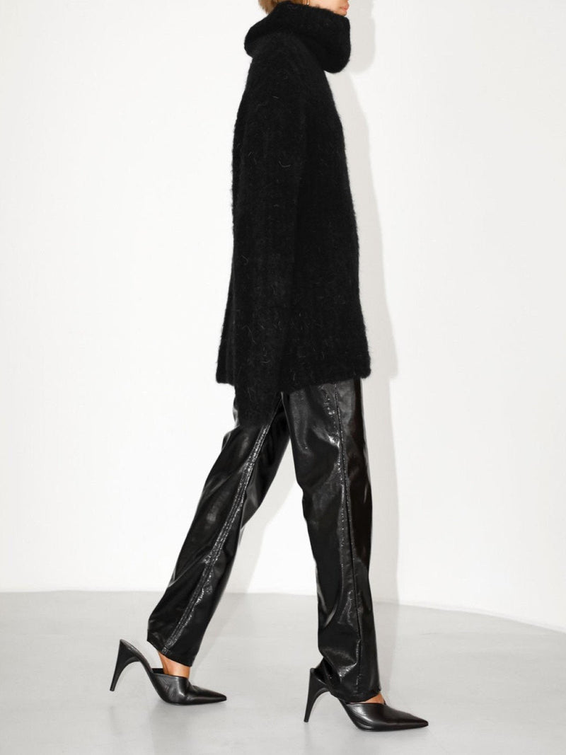 CLASSIC PATENT LEATHER TROUSERS