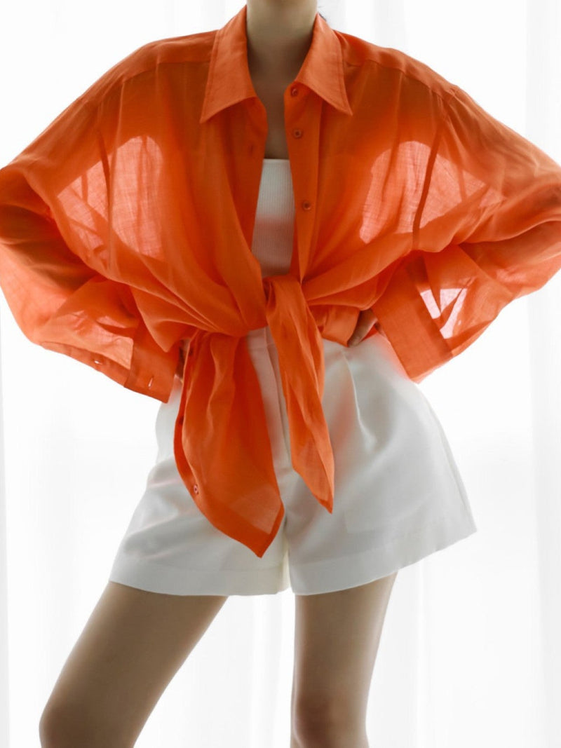 CLASSIC PLEATED DETAIL SHORTS