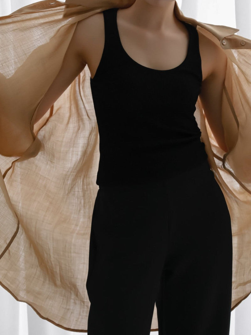 CLASSIC RIBBED KNIT TANK