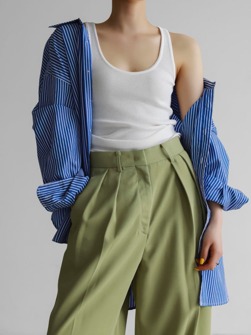 CLASSIC RIBBED KNIT TANK