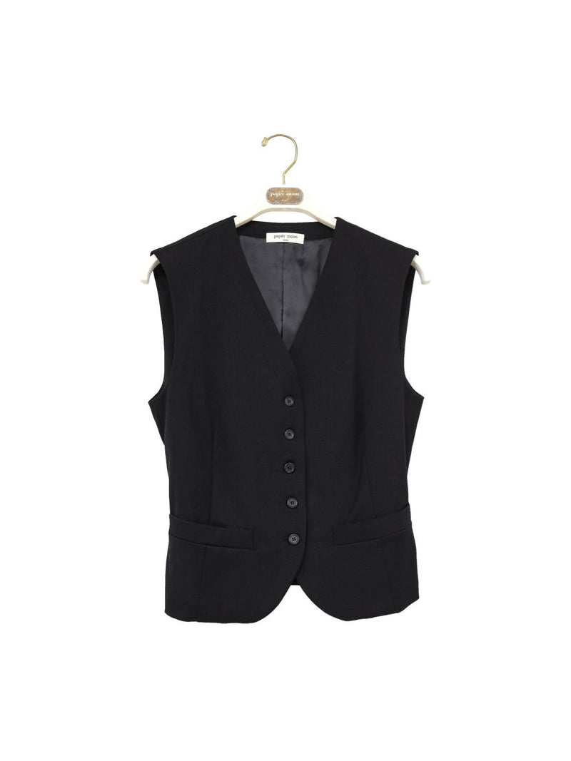 CLASSIC TAILORED BUTTON DOWN VEST