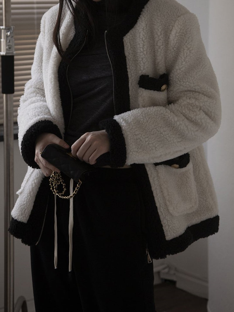 BOUCLE ZIP JACKET