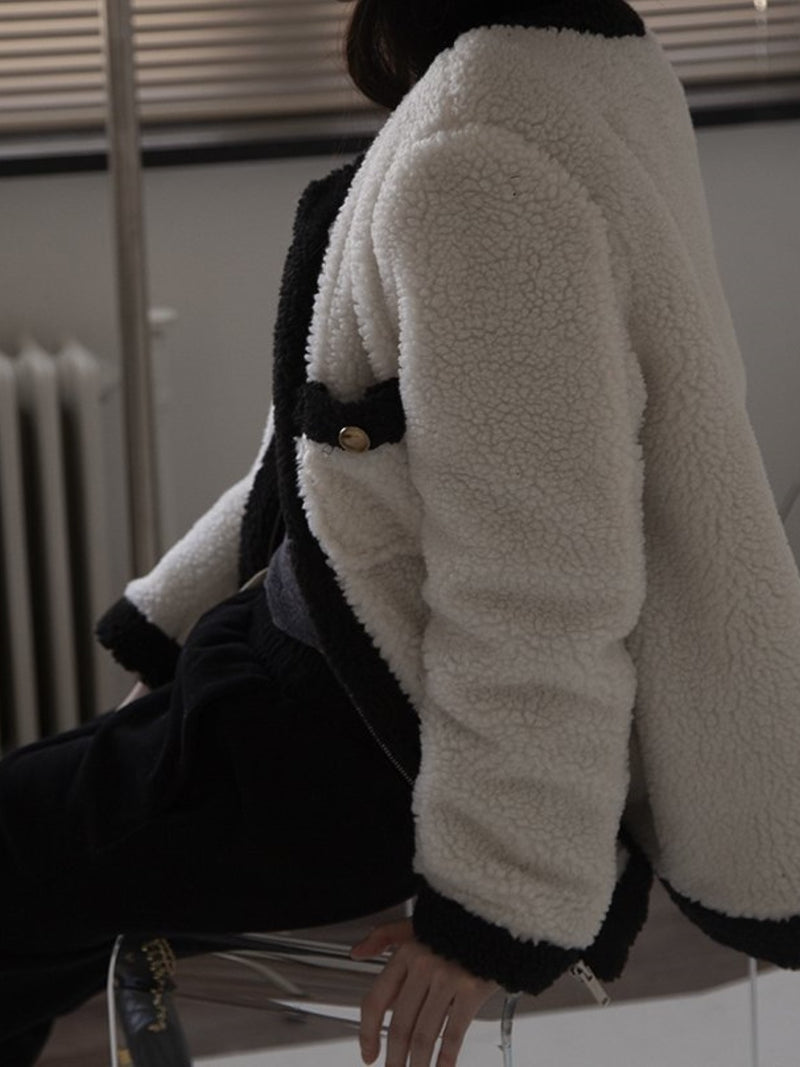 BOUCLE ZIP JACKET