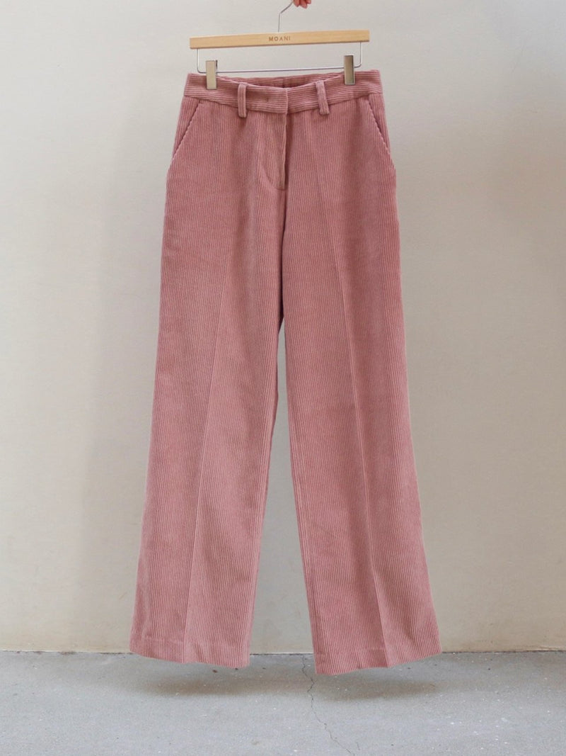 CORDUROY SEMI WIDE PANTS
