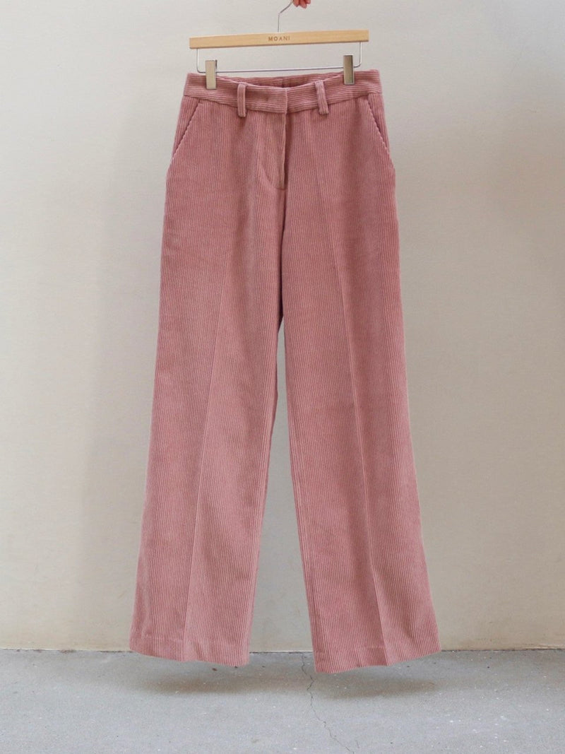 CORDUROY SEMI WIDE PANTS