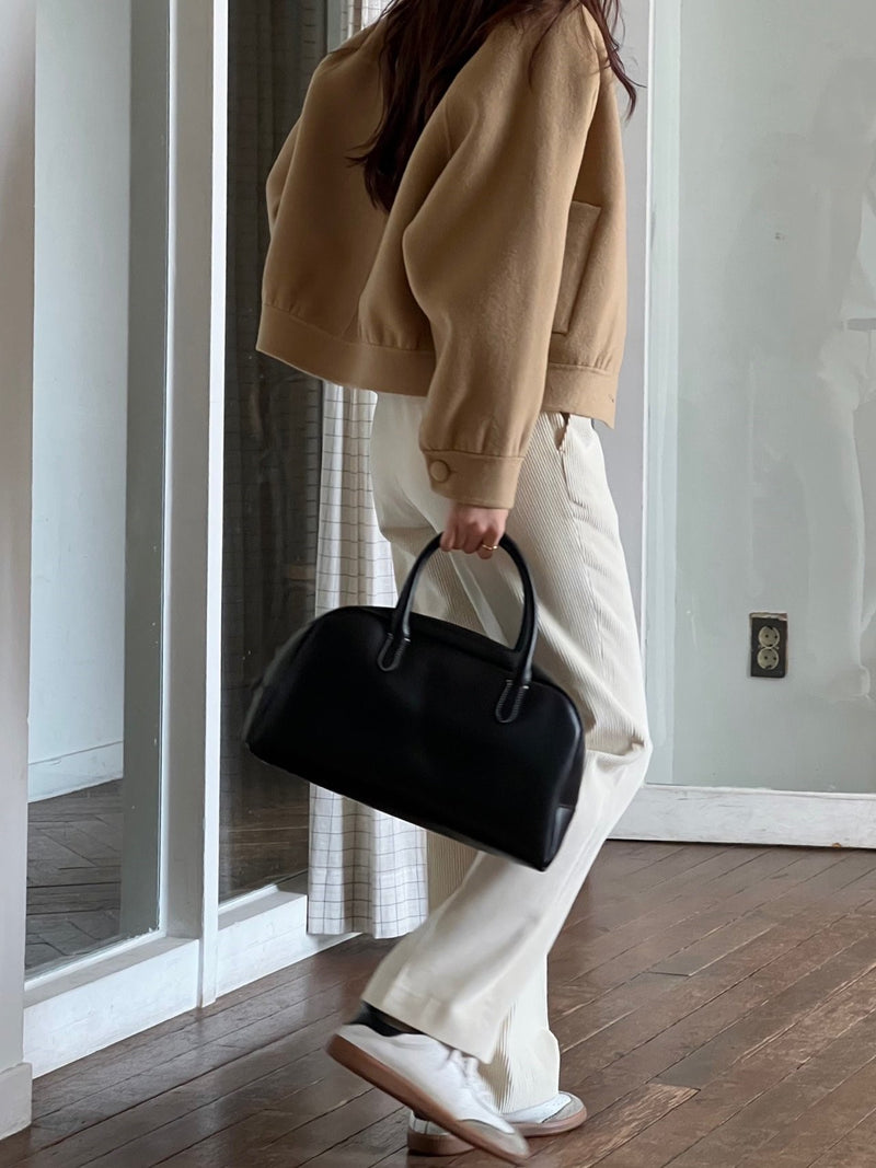 CORDUROY SEMI WIDE PANTS