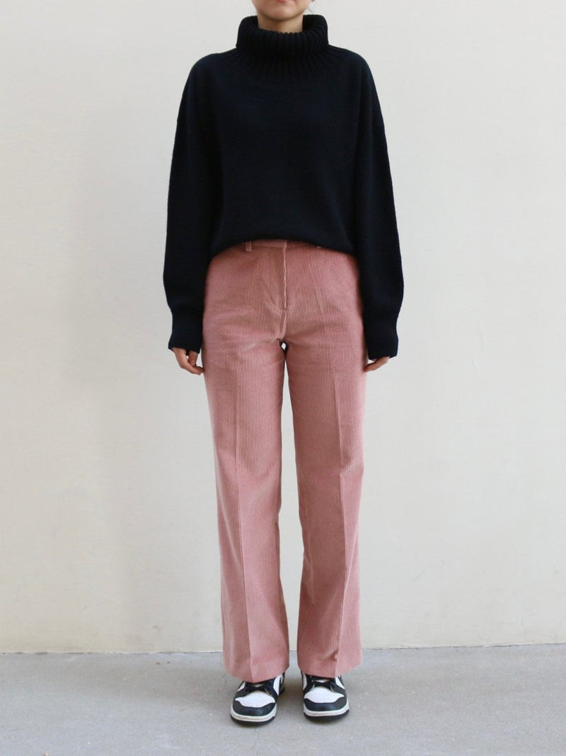 CORDUROY SEMI WIDE PANTS