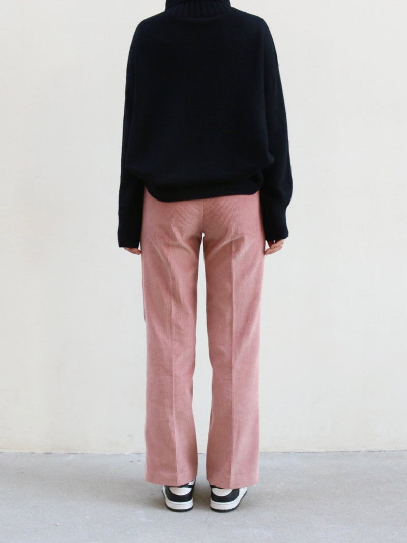 CORDUROY SEMI WIDE PANTS